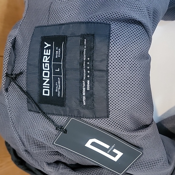 DINOGREY Mens Waterproof Windbreaker Jacket Size Large - Picture 7 of 9